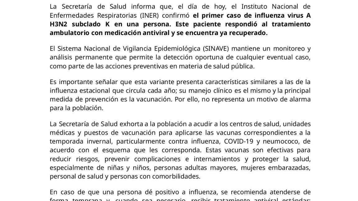 $!SECRETARÍA DE SALUD