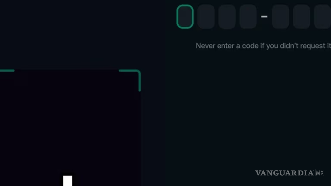 $!WhatsApp añadió una medida complementaria de seguridad que consiste en el envío de un código de autenticación