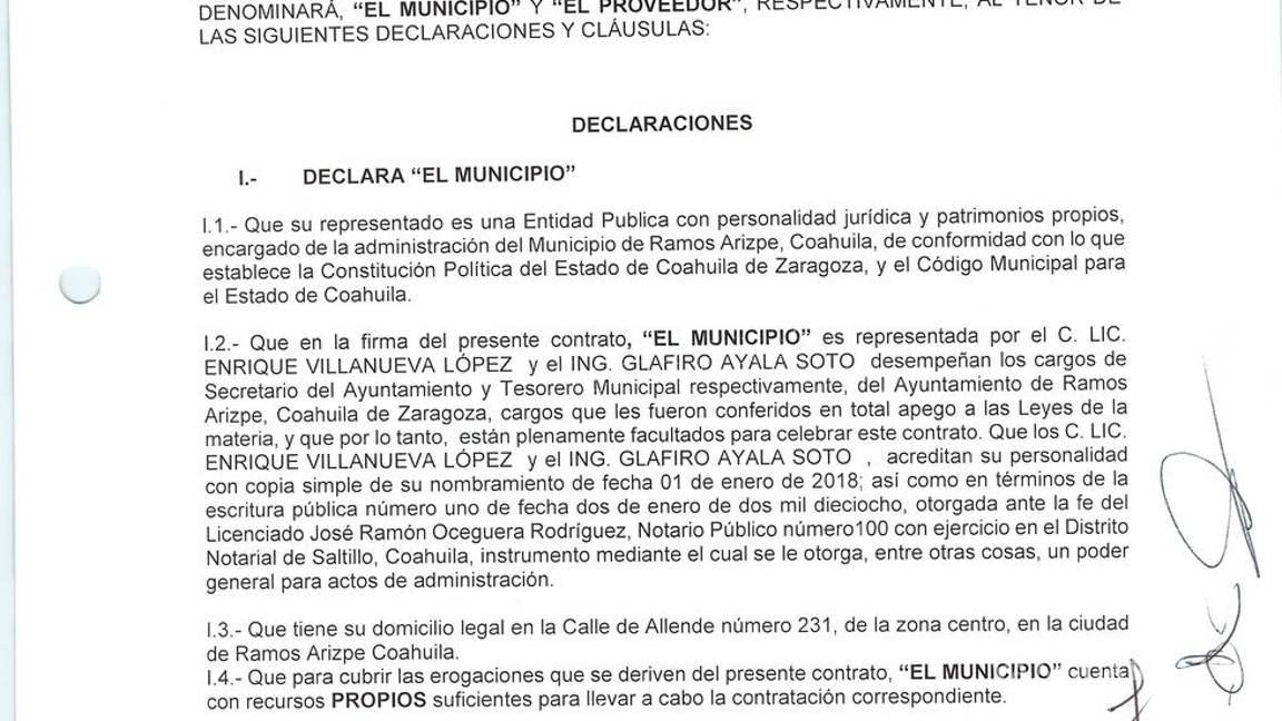 $!Gobierno del PRI en Ramos Arizpe, será investigado por Fiscalía Anticorrupción de Coahuila