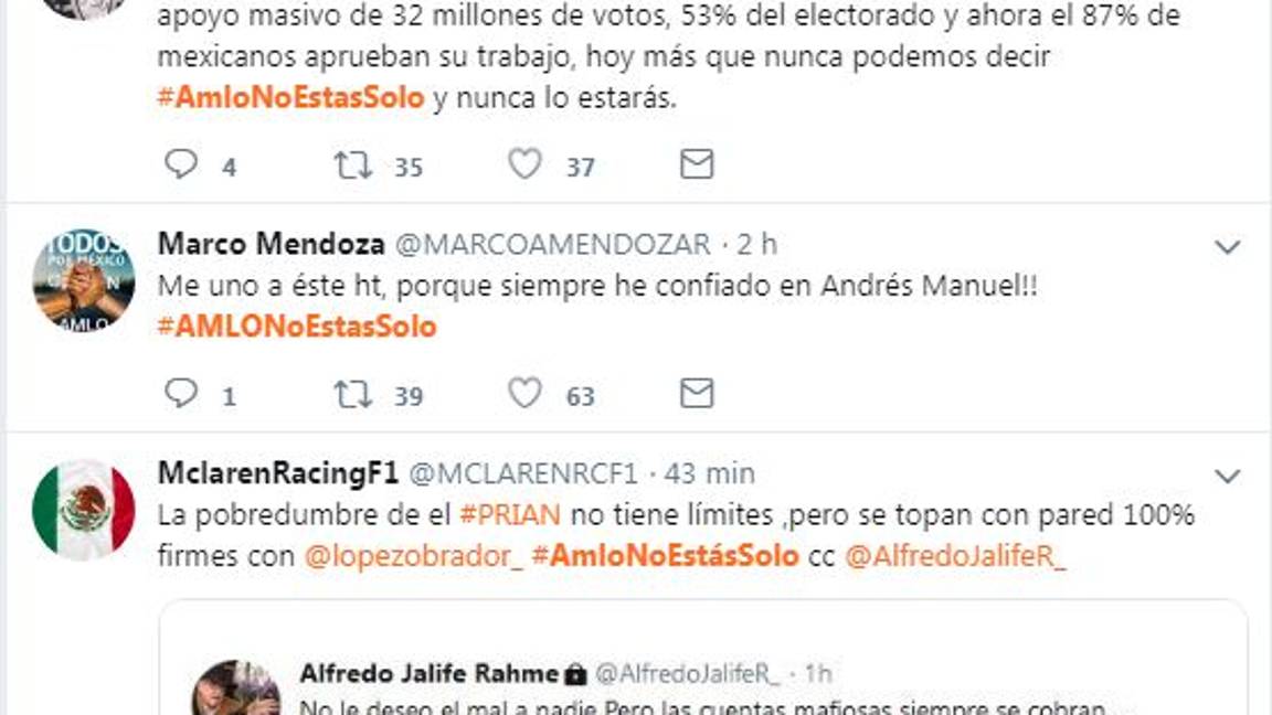 $!'Bots' desatan guerra contra AMLO por accidente de Martha Érika y Rafael Moreno