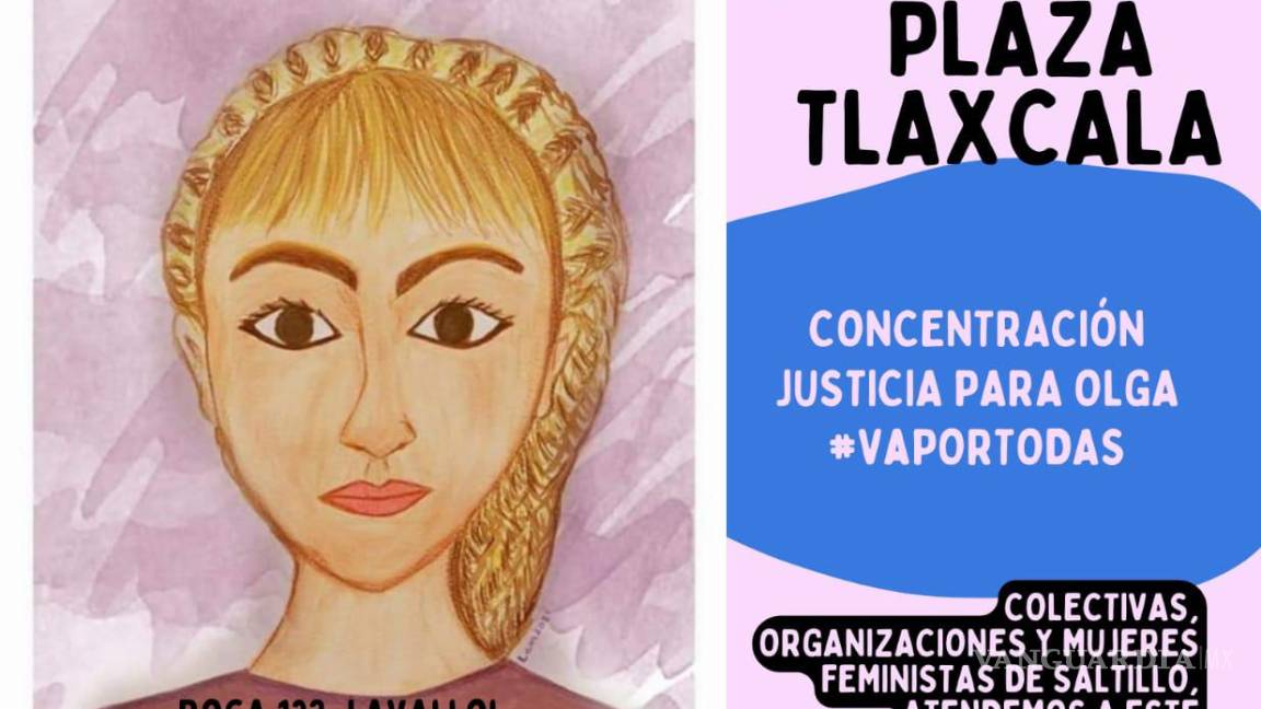 ‘¿En dónde está la justicia?’ exigen castigo para asesino de Olga en Saltillo