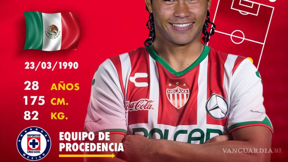 Carlos 'Gullit' Peña es nuevo jugador de los Rayos del Necaxa