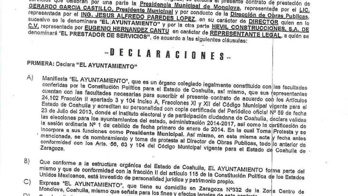 $!Monclova y Ramos Arizpe, en la mira por corrupción; alcaldías destinaron millones a empresas 'favoritas'