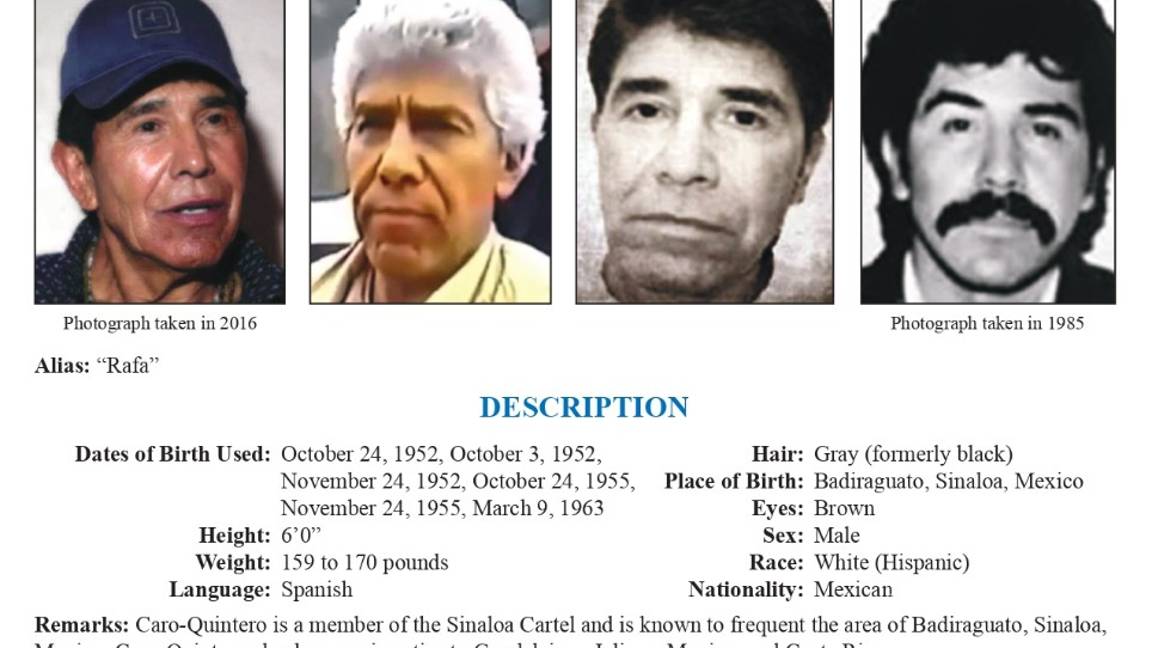 $!La DEA no olvida ni perdona: su siguiente objetivo no es 'El Mencho' ni 'El Mayo' Zambada... ¡es Caro Quintero, 'El Narco de Narcos'!