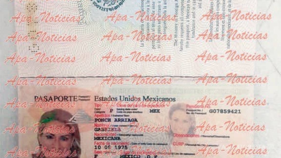 $!Detienen a hombre con pasaporte falso que tenía foto de Duarte