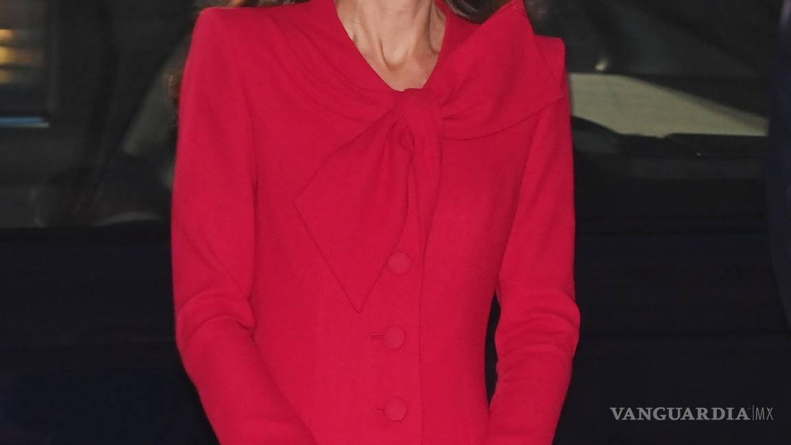 $!La Duquesa de Cambridge en Londres en diciembre de 2021.