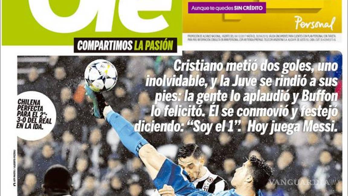 $!Cristiano Ronaldo acaparó las portadas del mundo