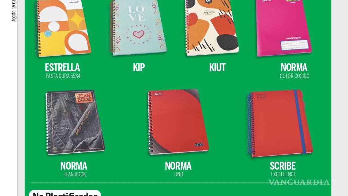 $!Estos son los mejores cuadernos y sus precios, de acuerdo a la Profeco en 2024