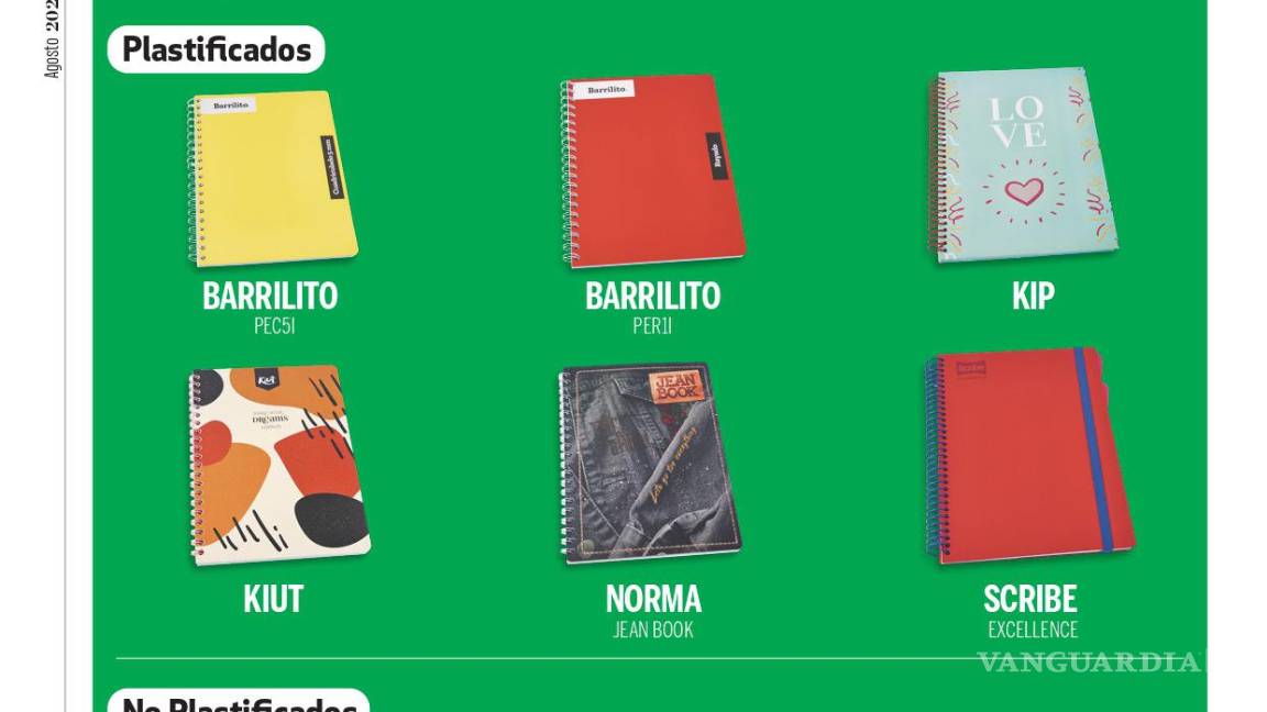 $!Estos son los mejores cuadernos y sus precios, de acuerdo a la Profeco en 2024
