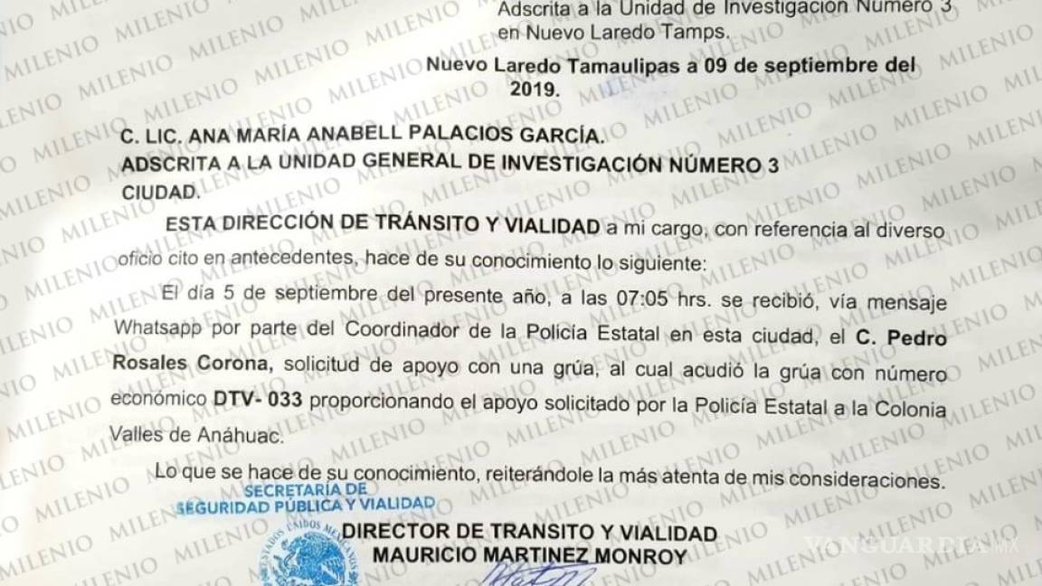 $!PGJ investiga presunta ejecución extrajudicial en Nuevo Laredo