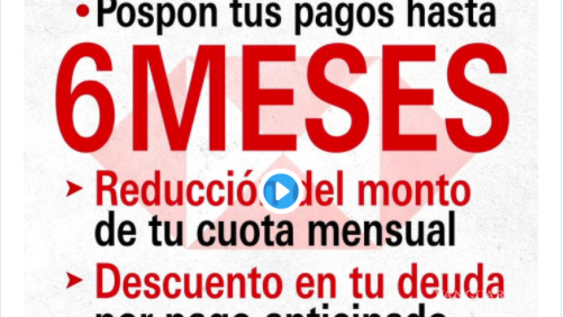 $!ES OFICIAL: HSBC aplaza algunos pagos hasta por 6 meses por el coronavirus.