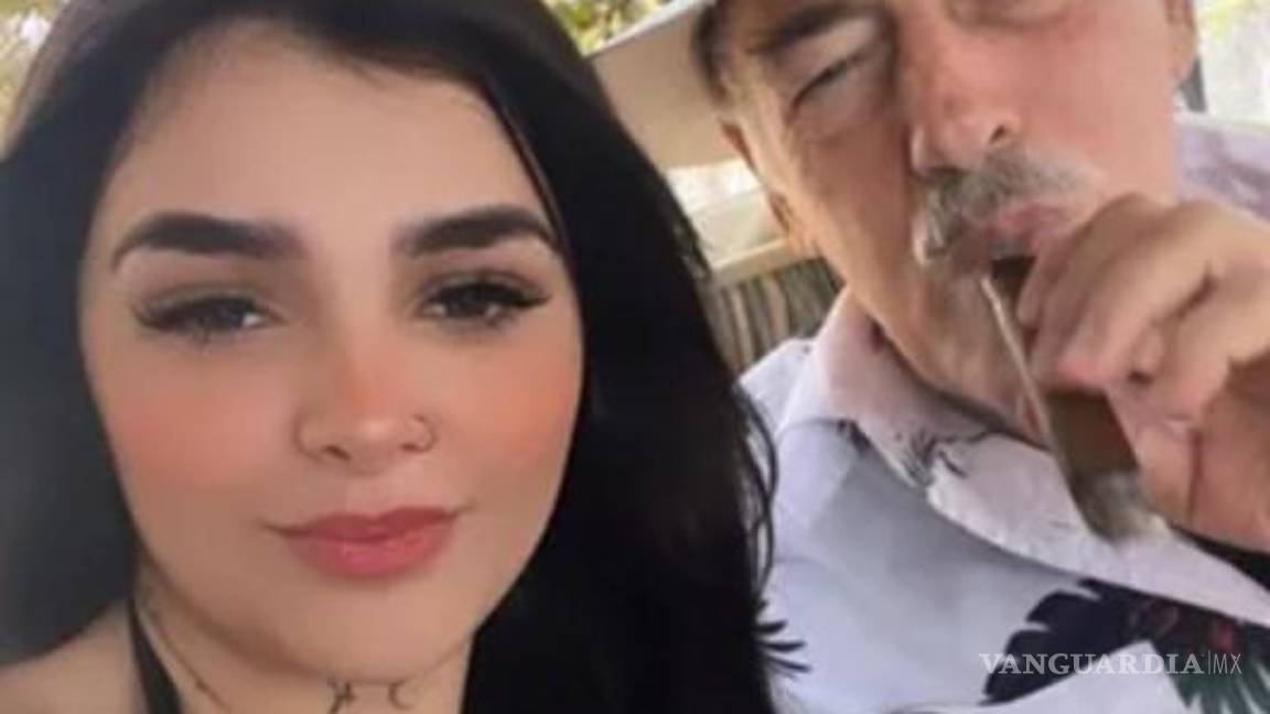 $!La joven modelo se despidió del actor Andrés García, acompañado de una fotografía de su primer y último encuentro.