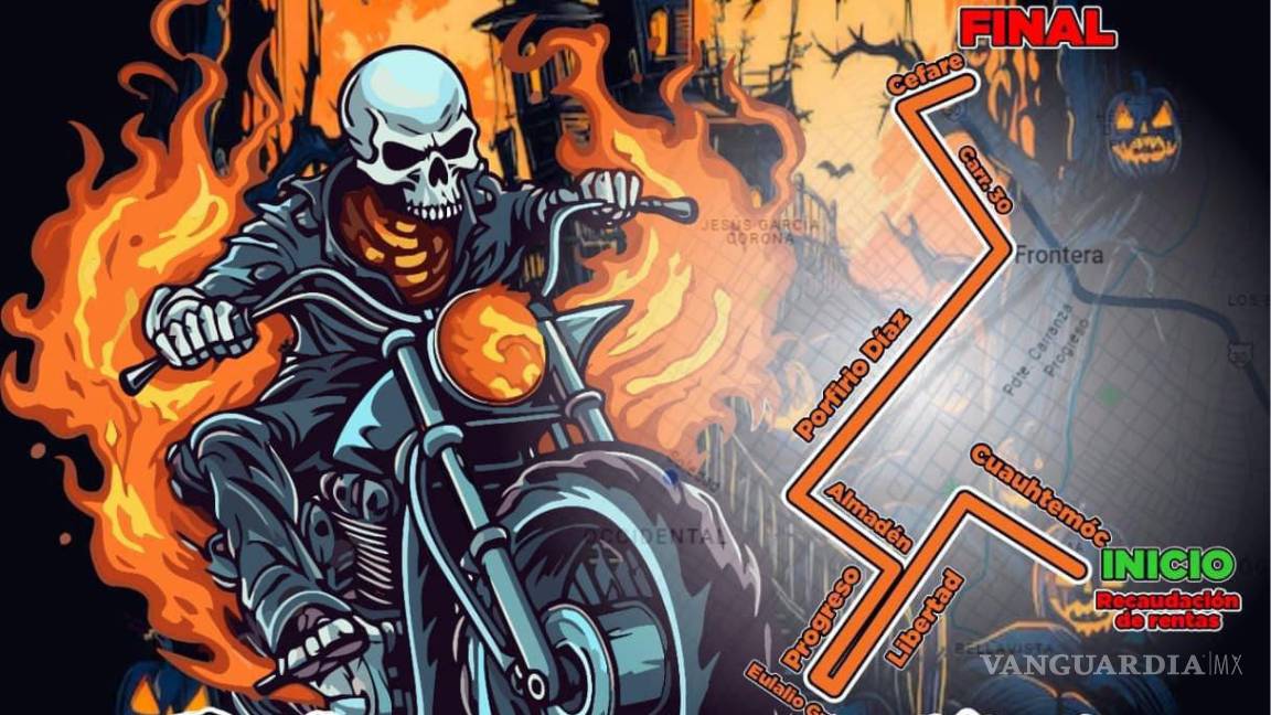 $!Grupos de motociclistas partirán de Monclova y Frontera, concluyendo su recorrido en las instalaciones del Cefare.