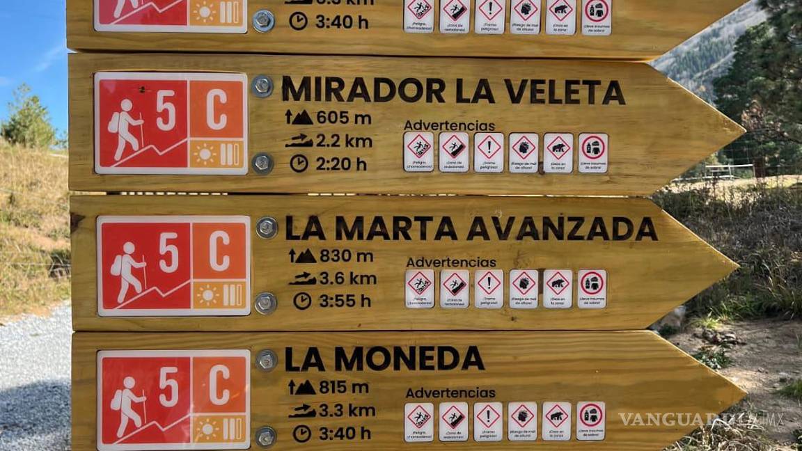 $!Senderistas disfrutarán ahora de las rutas naturales de la Sierra de La Marta, con la nueva señalización que marca el acceso oficial al paraje.