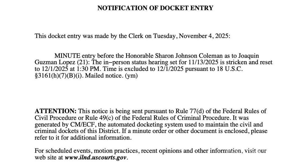 $!Audiencia de Joaquín Guzmán López, hijo de ‘El Chapo’, fue pospuesta por tercera vez