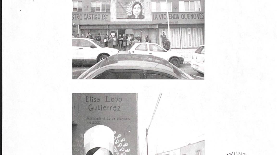 $!Inician procedimiento sancionador por mural que exige justicia por feminicidios