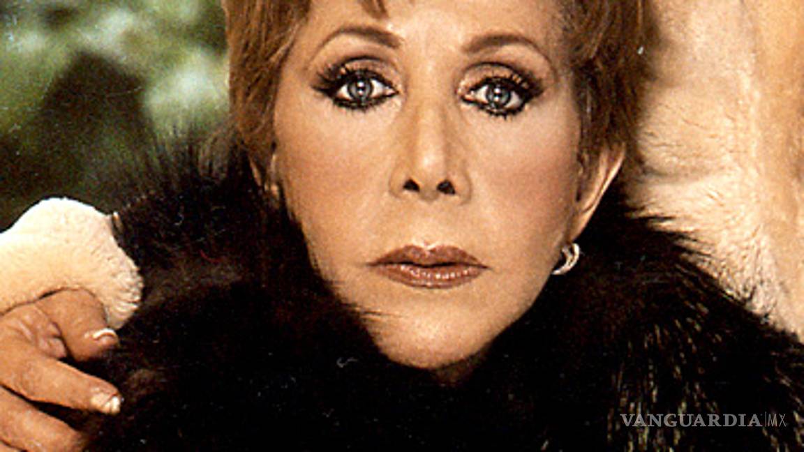 $!Fallece María Rubio, la máxima villana de las telenovelas