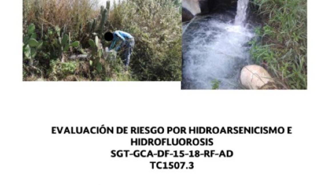$!Descripción: Informe entregado en 2015 a la Conagua por el Instituto Mexicano de Tecnología del Agua.
