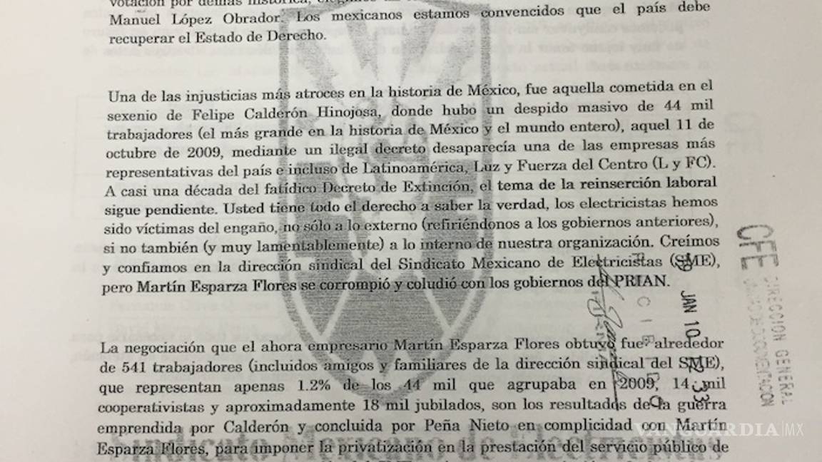 $!Mil empresas, entre ellas Pepsico, roban a CFE hasta 30 mil millones, acusan ex trabajadores del SME