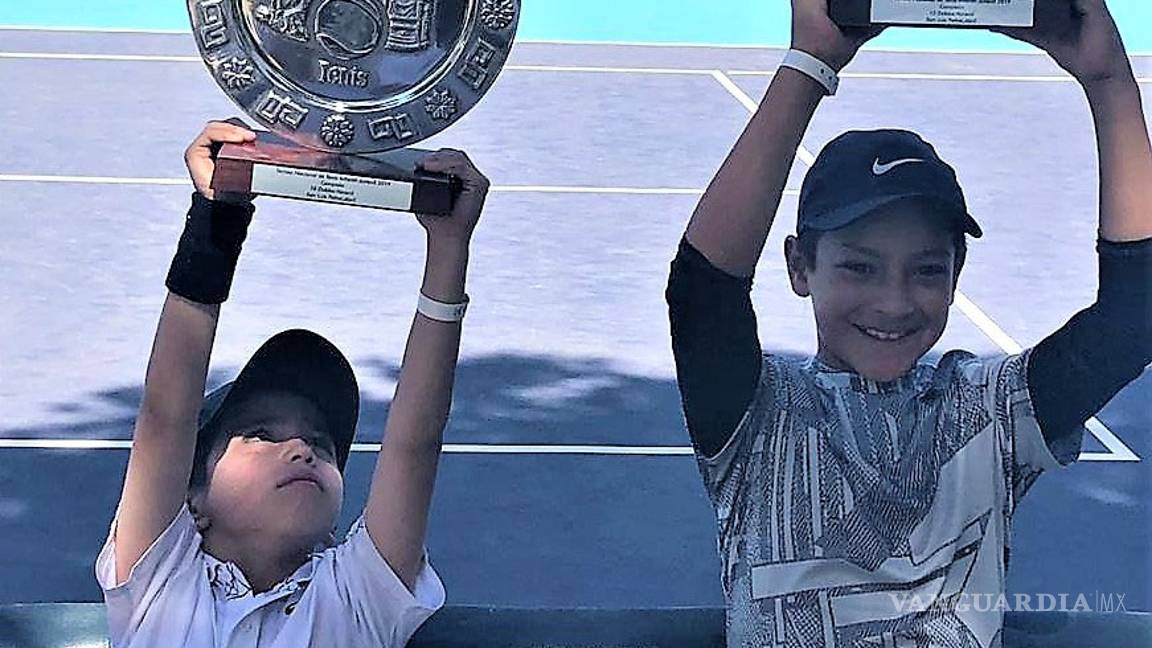 $!Atonio Canale Maya logra el doblete en Nacional de Tenis