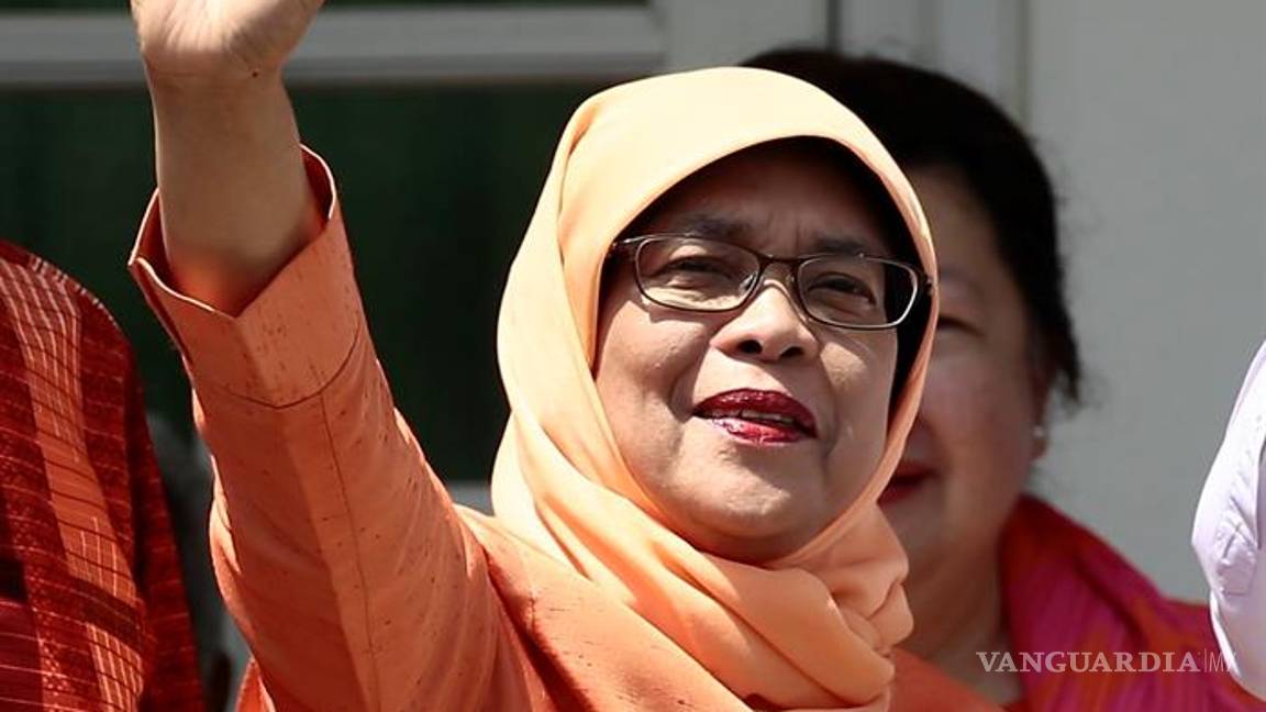 $!Halimah Yacob se convierte en la primera presidenta de Singapur