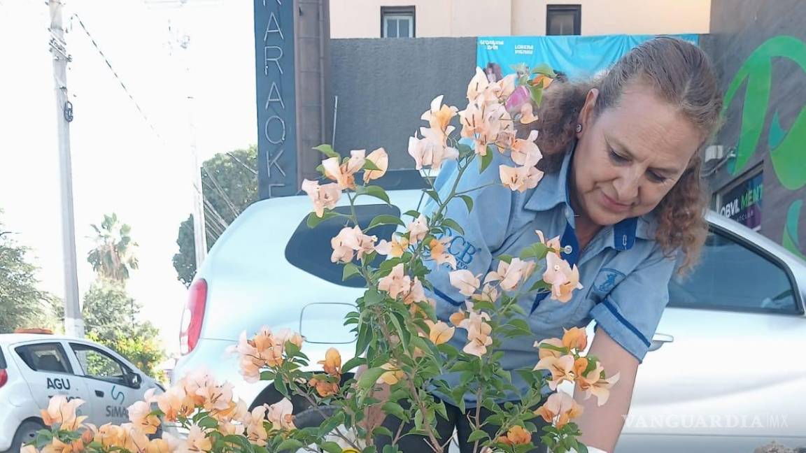 Ciudadanos y negocios se suman al programa ‘Adopta tu jardín urbano’ en Torreón