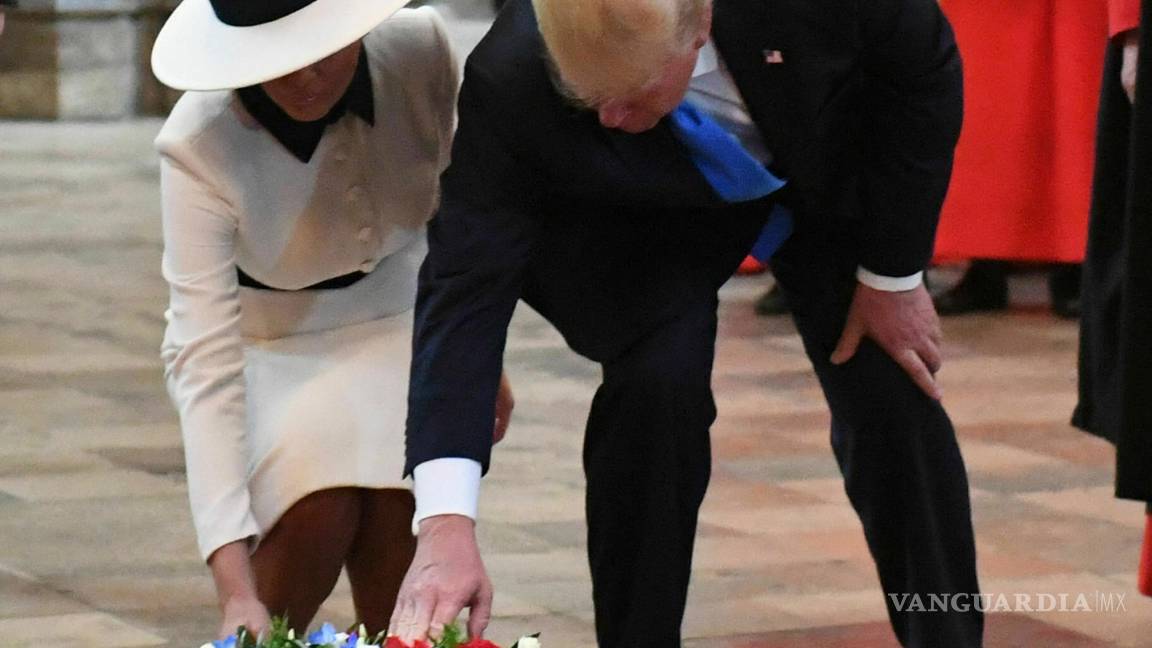 $!Inicia Trump en Londres su visita de Estado criticando al alcalde Sadiq Khan