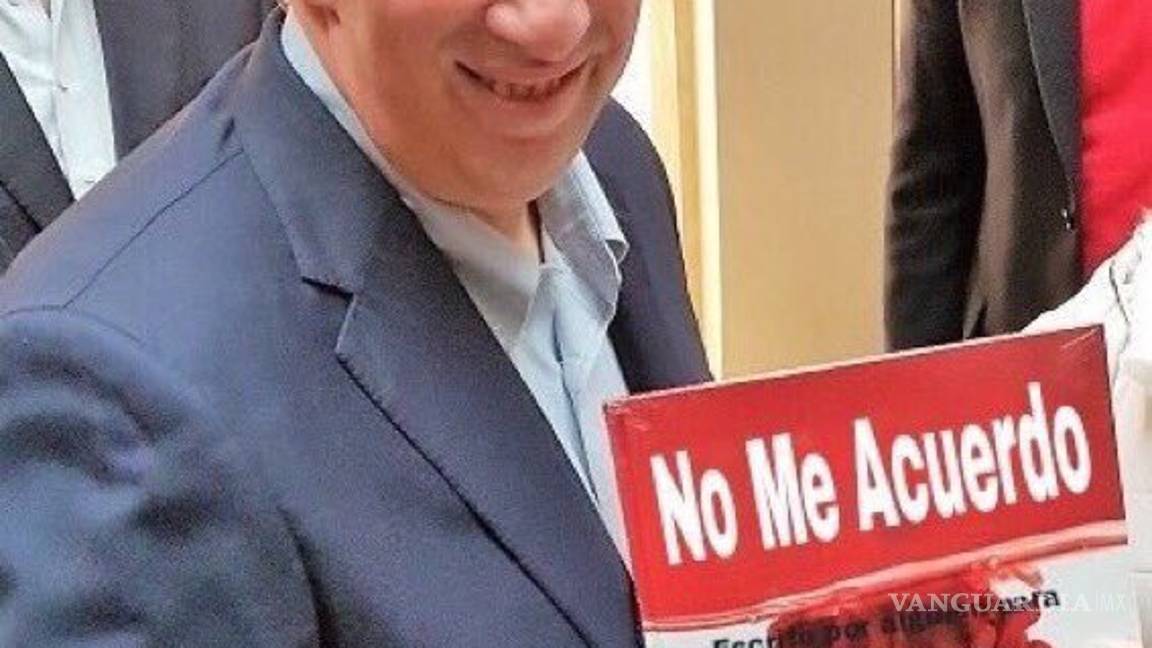 $!Filtran usuarios título del nuevo libro de Meade: “No me acuerdo”