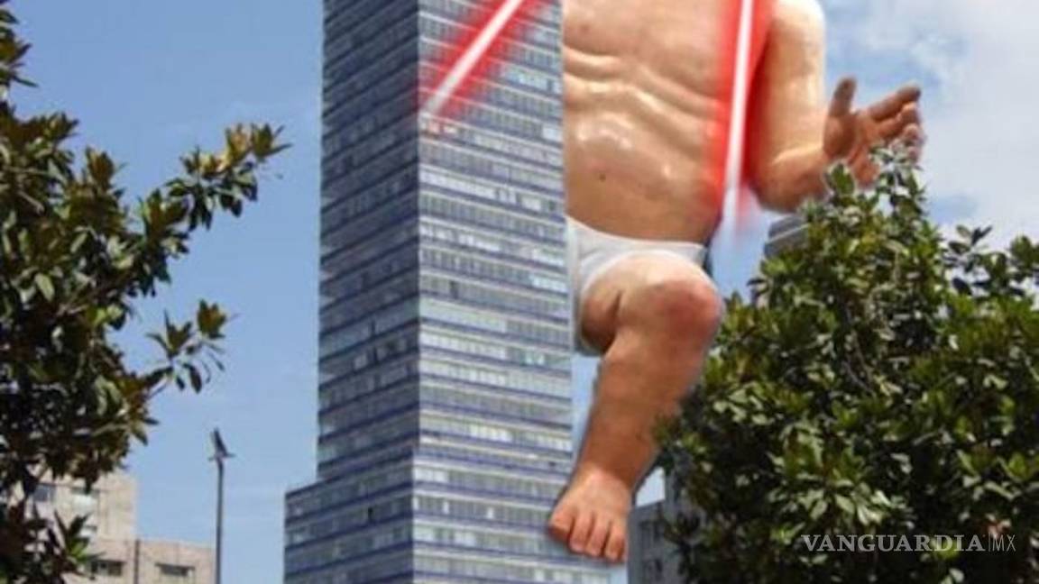 $!¿Ahora será el pasote perrón? Crean un Niño Dios gigante en Zacatecas y desata una ola de memes