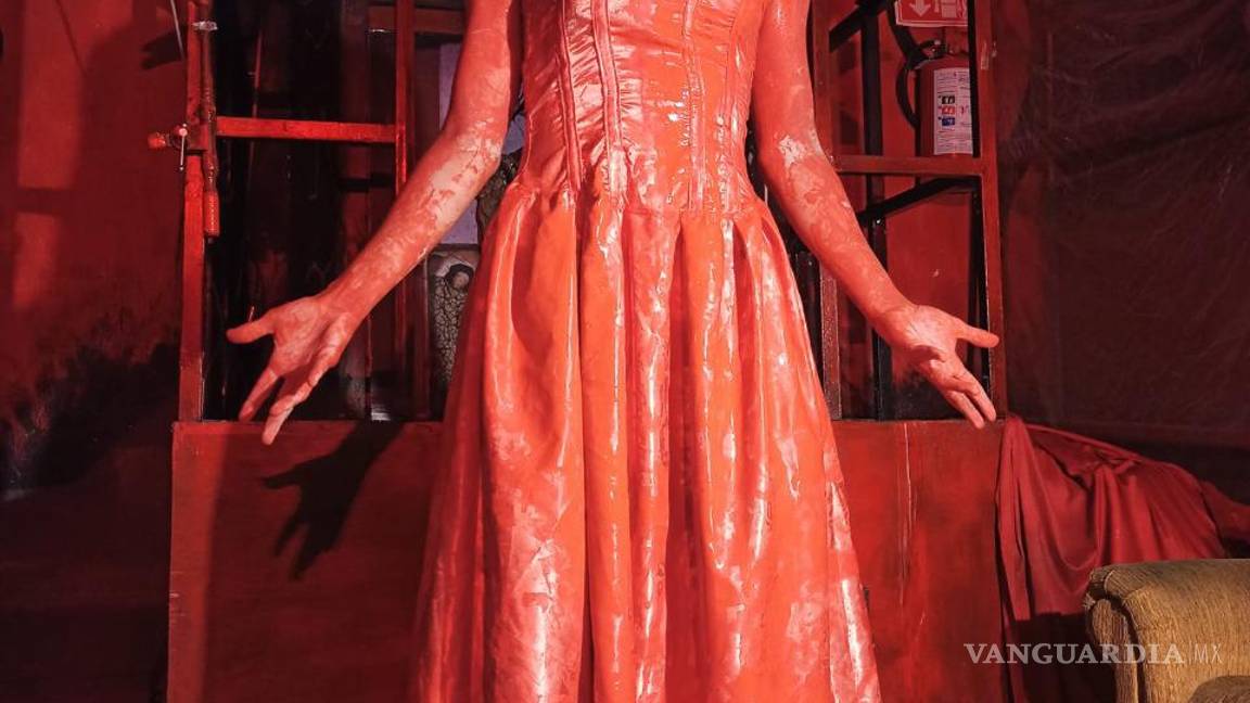 $!El dizfraz de Carrie utilizado por Francisco en el Killer Queer.