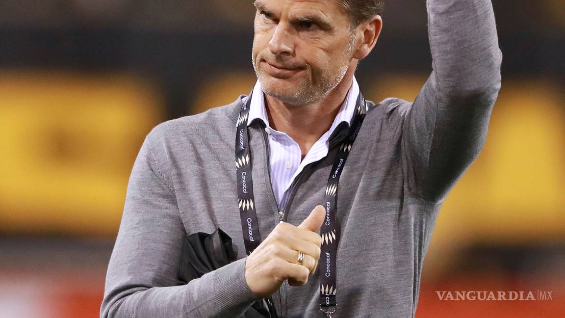 $!Para Frank de Boer el fútbol mexicano tiene más historia que el estadounidense