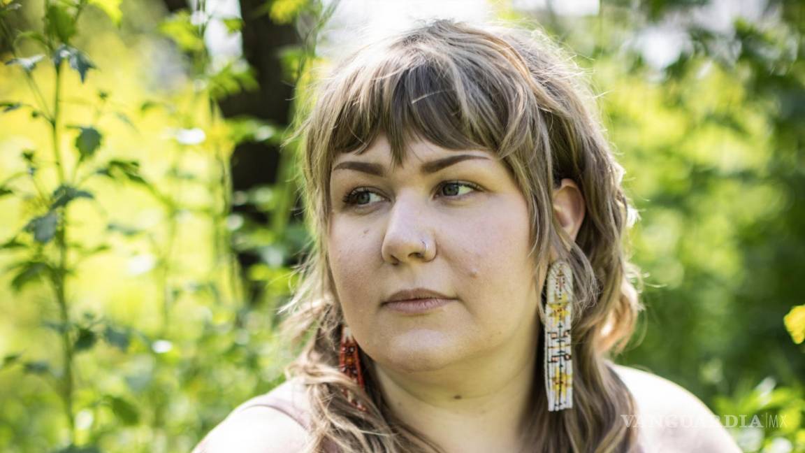 $!Desireé Dallagiacomo, escritora y poeta que grabó un vídeo en TikTok mientras se preparaba para una cita para abortar, en Chico, California.