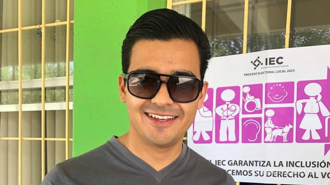 ‘Estamos votando porque siga la seguridad’: Eder López, presidente de Canirac Saltillo