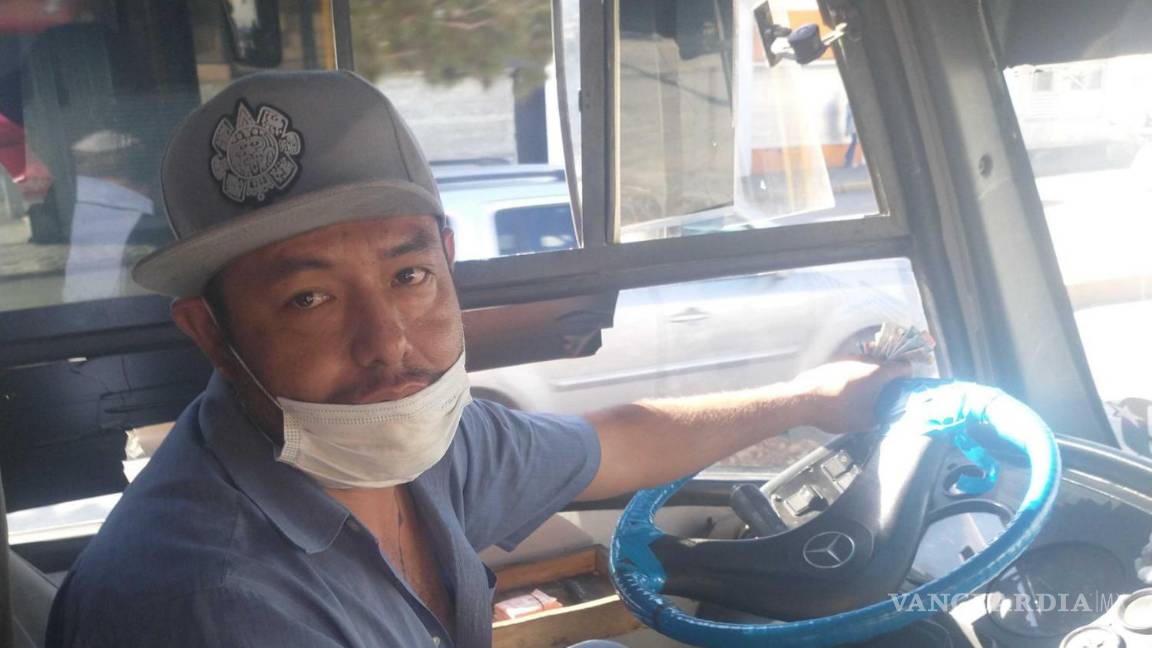 $!Reportan a chofer de la ruta Saltillo-Ramos por mal servicio: maneja sin respetar límite de velocidad e insulta a pasajeros