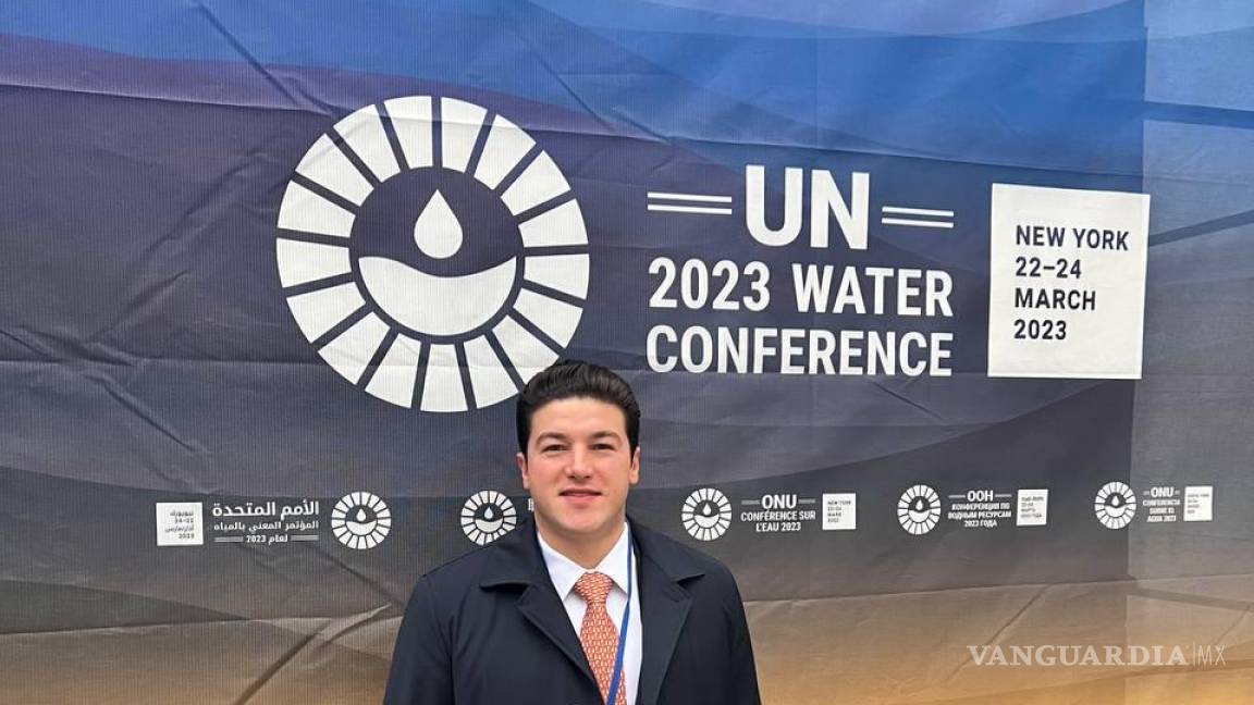 Participa gobernador de NL en evento de la ONU sobre el agua