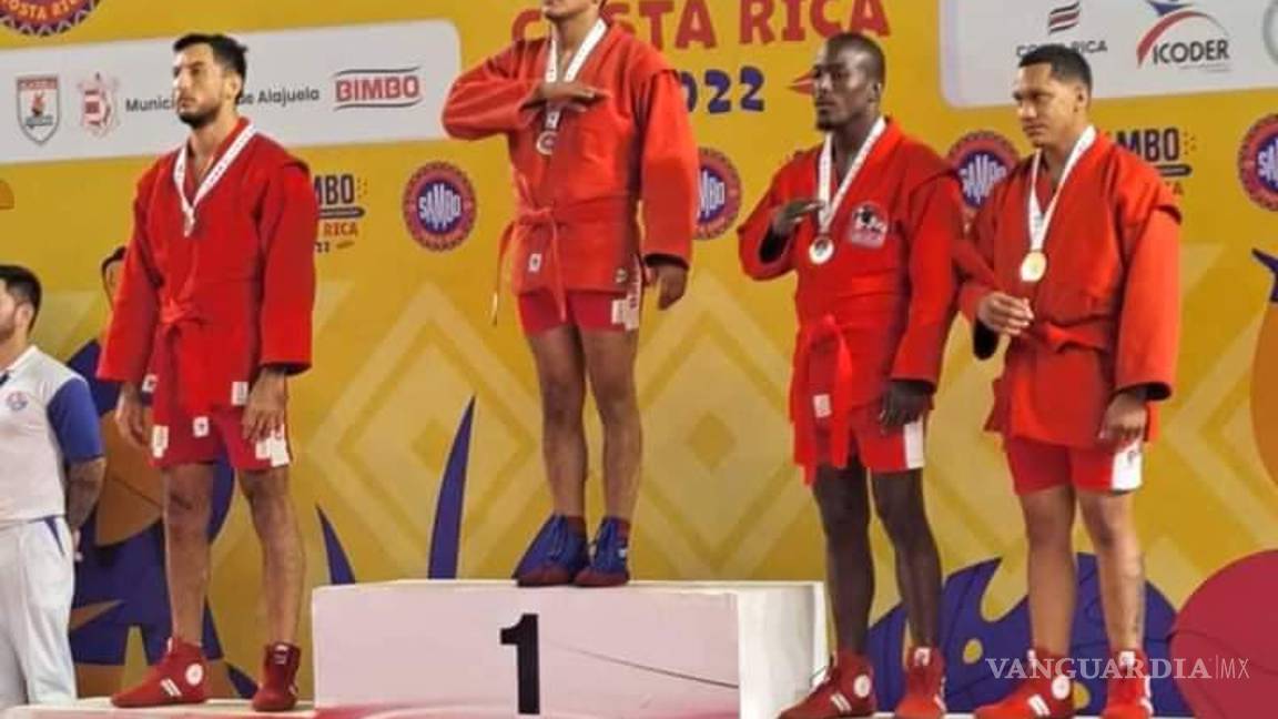 Coahuilense es campeón en el Panamericano de Sambo