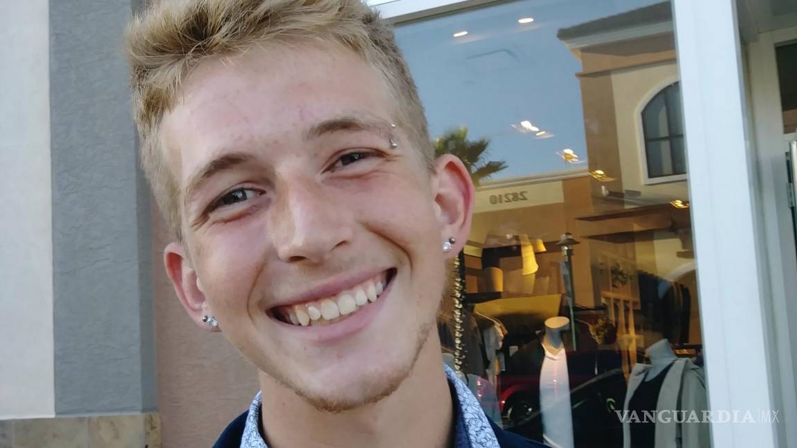 $!Cale Wilburde 17 años, hijo de Christina Wilbur en octubre de 2018. Christina perdió a su hijo de 21 años el 16 de junio de 2022.