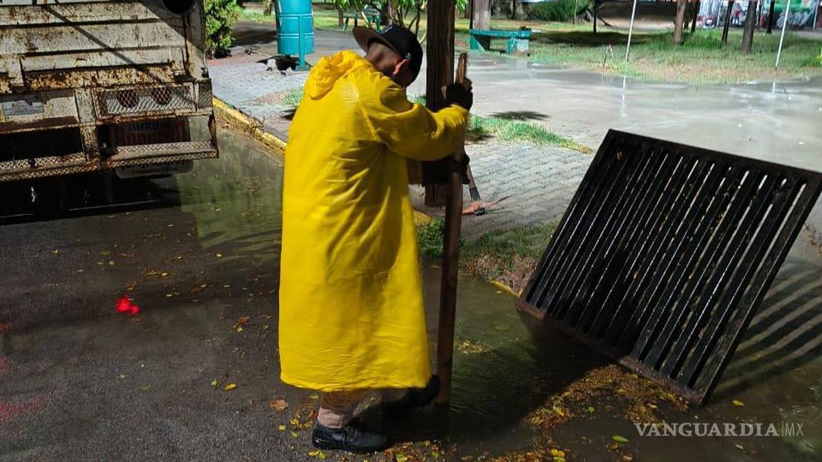 Lluvias dejan 16 mm en Torreón; sin daños graves, por atención oportuna
