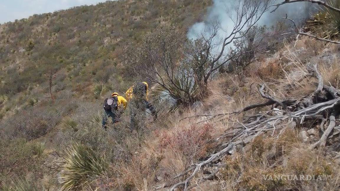 Liquidado el 98% del incendio en cañón de San Lorenzo en Saltillo