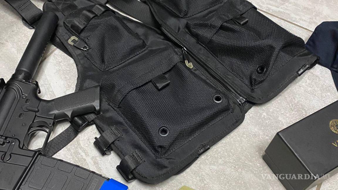 Hallan armas en domicilio cateado en Nuevo León por violencia familiar