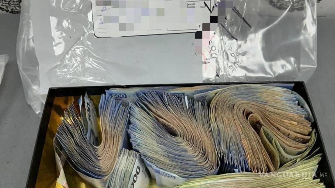 Aseguran en cateo en Nuevo León más de 241 mil pesos en efectivo y detienen a un hombre