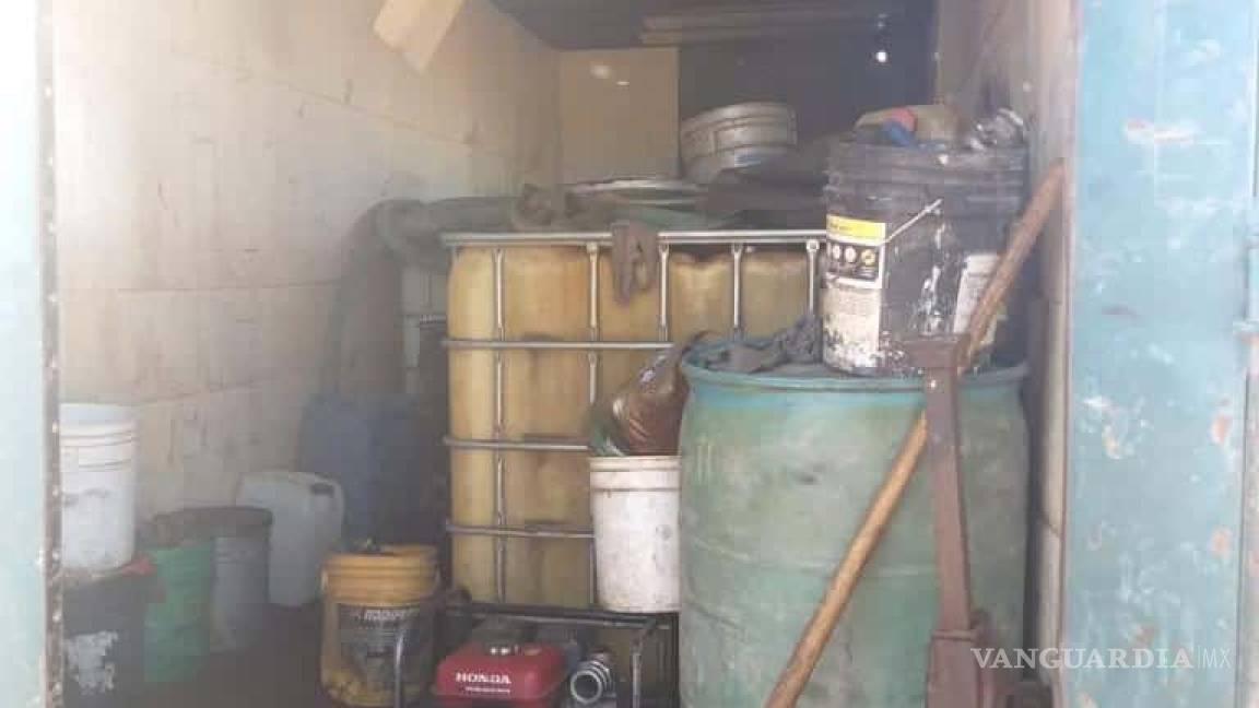 $!Aseguran almacén con más de 140 mil litros de hidrocarburos en Sonora