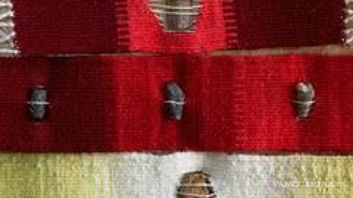 $!Este trabajo con el material de la región la ha llevado al arte textil, específicamente al estudio del sarape.
