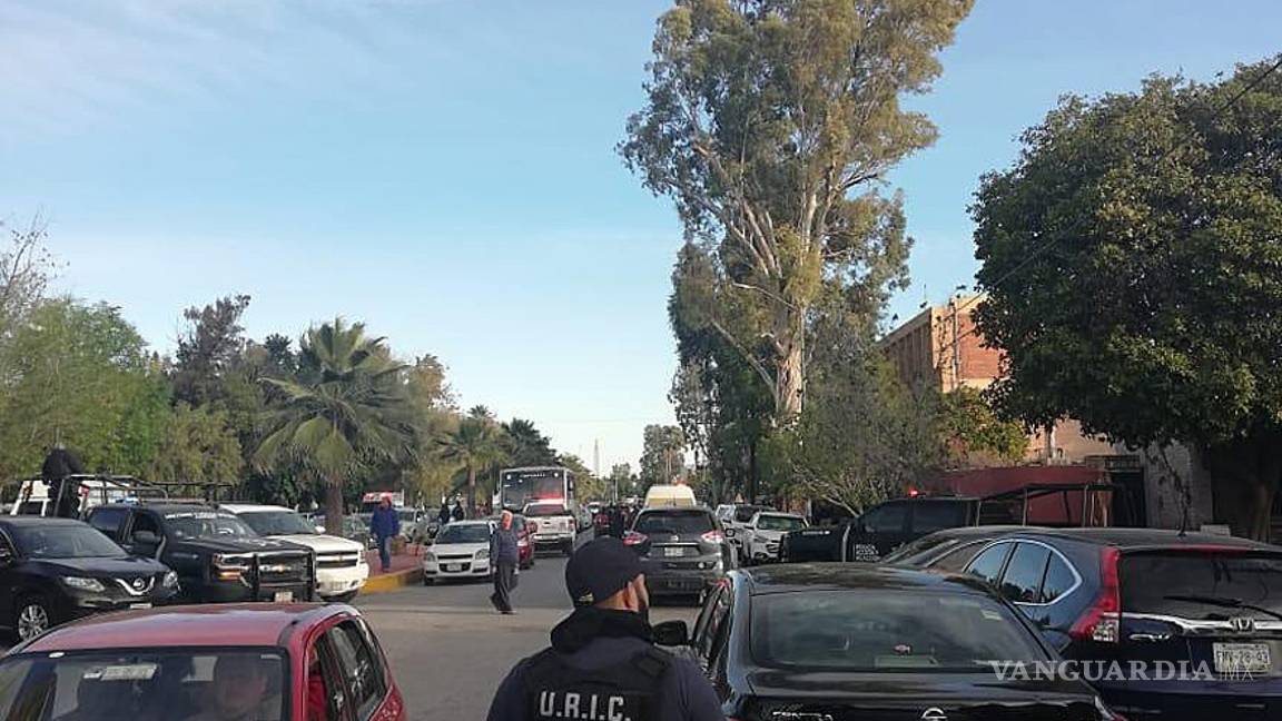 $!FOTOS: ¡Lamentable!, tiroteo en el Colegio Cervantes en Torreón deja dos muertos