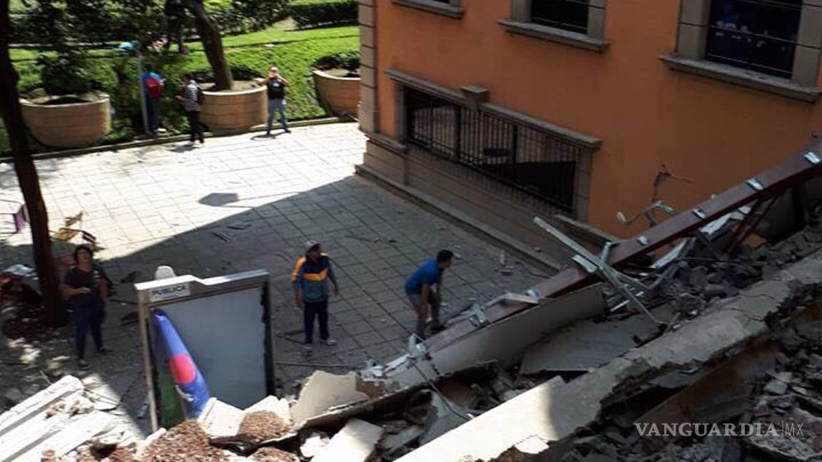 $!Fotos del desastre que dejó el sismo en la Ciudad de México