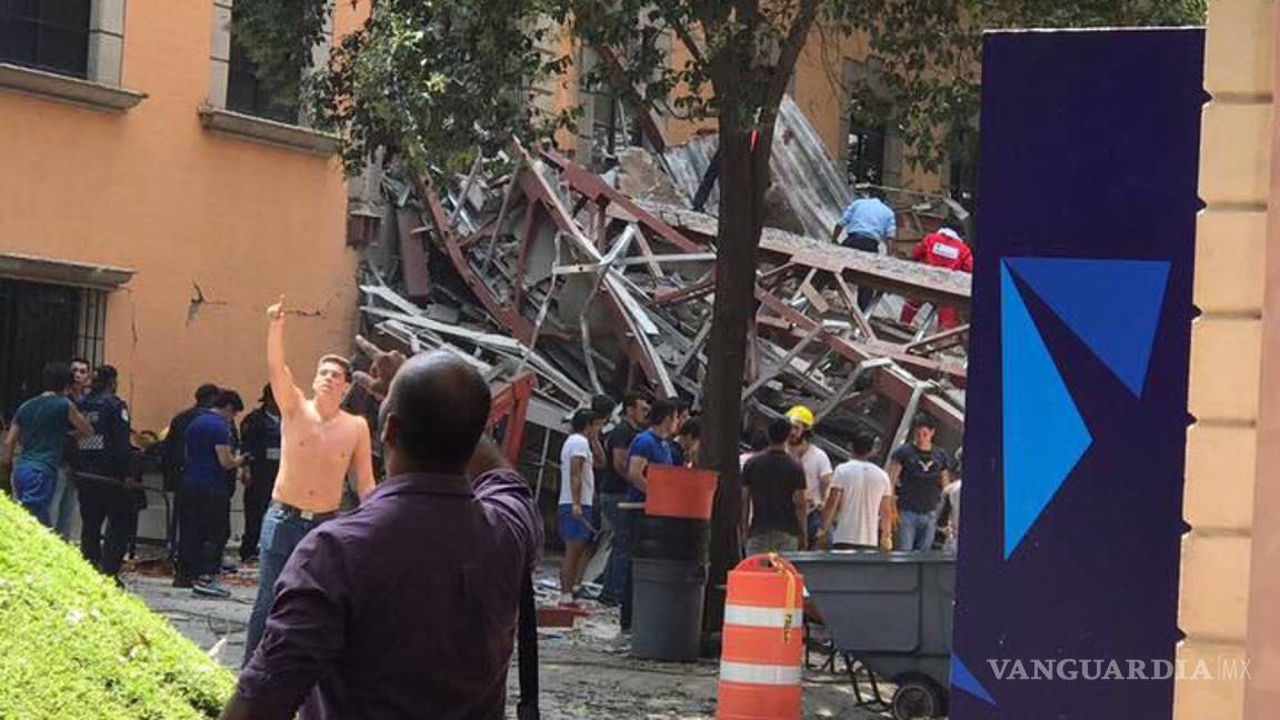 $!Fotos del desastre que dejó el sismo en la Ciudad de México