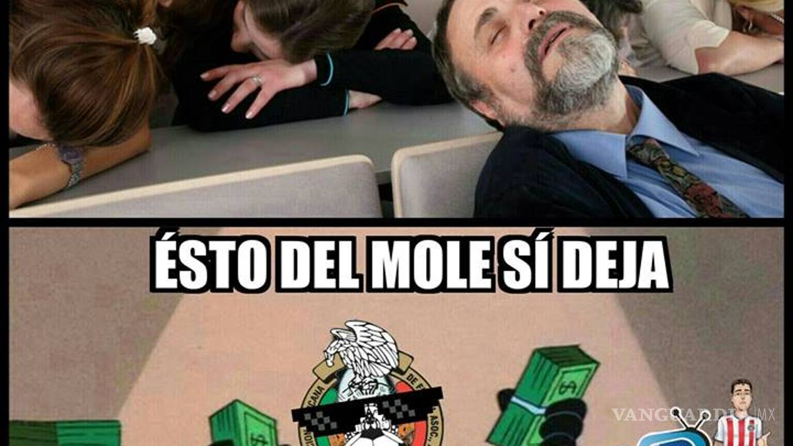 $!¿Te dormiste en el juego de México? Despierta con los memes