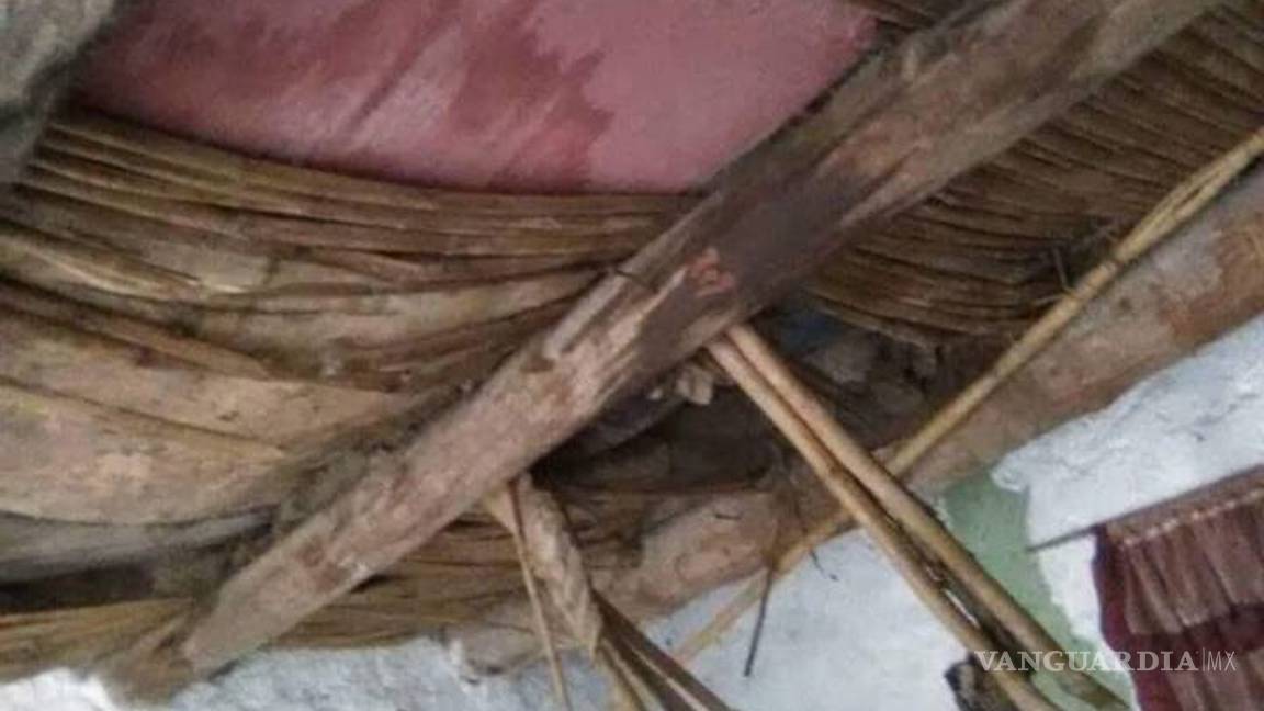 $!Lluvia provoca daños en hogares de Ocampo y Cuatro Ciénegas