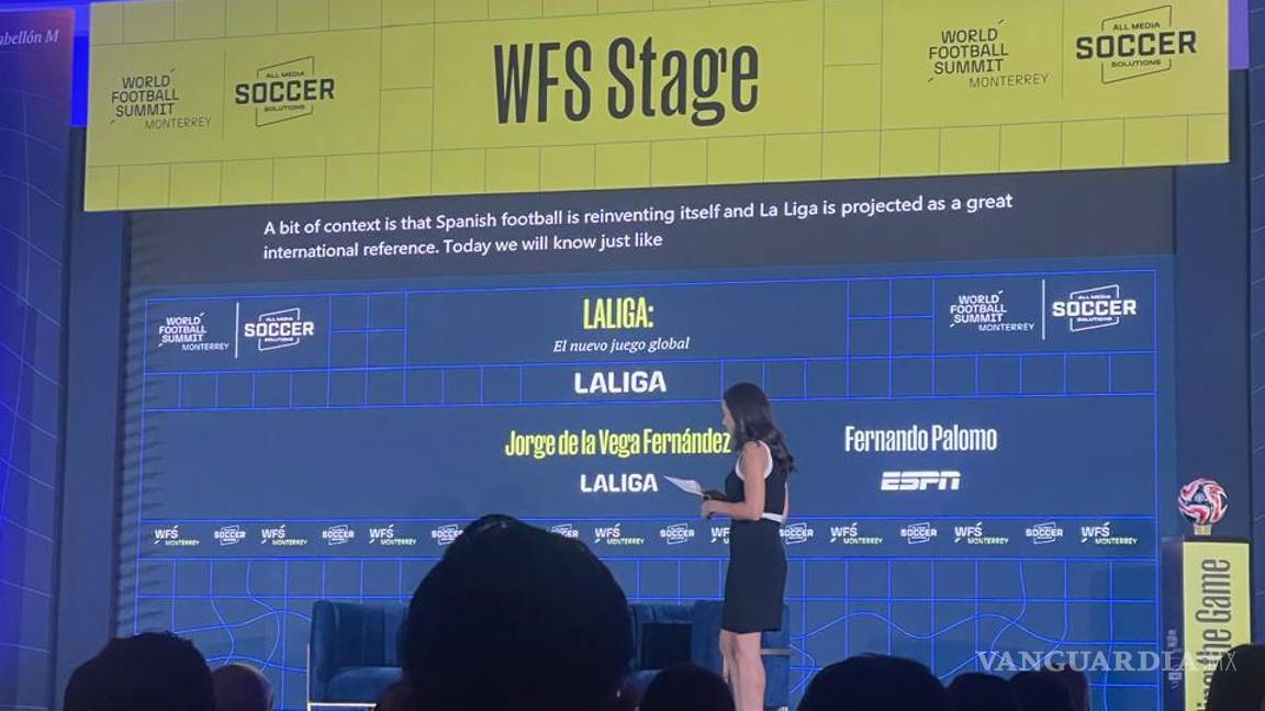 $!Durante el World Football Summit, el directivo de LaLiga subrayó que la liga española no depende exclusivamente de grandes figuras para seguir expandiéndose.