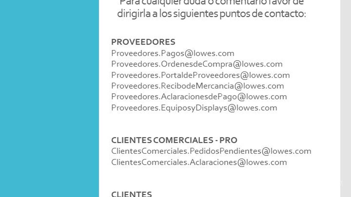 $!Por esta razón fue el cierre de Lowe's en México